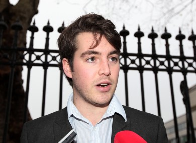 USI president John Logue. Students in Logue's alma mater, UCD, have voted to leave the national union - a major financial blow to USI.