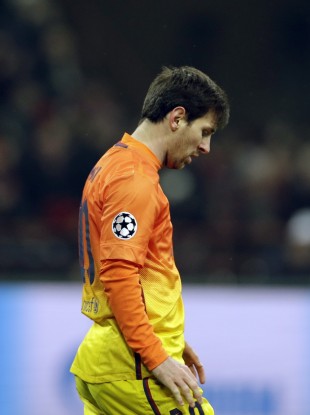 Messi wasn't the only one feeling down on Wednesday.