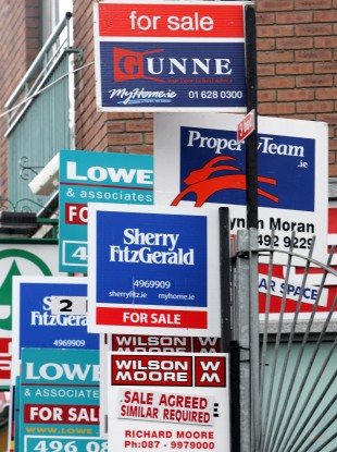File image of sale signs.