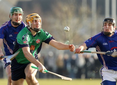 LIT's Seamus Callanan and WIT's Noel Connors were in action this afternoon.