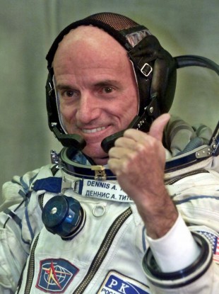 Dennis Tito who became the world's first space tourist in 2001.