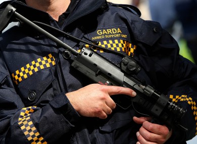 File photo of member of the armed regional response unit
