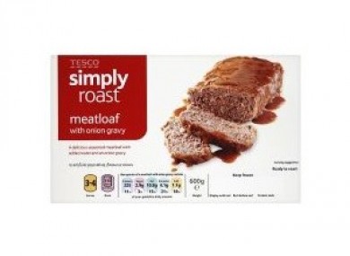 Tesco Simply Roast Meatloaf 600g.