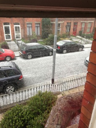 Terenure in Dublin this morning