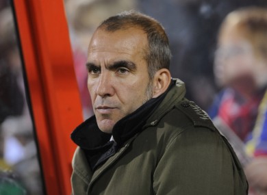 Di Canio previously managed Swindon.