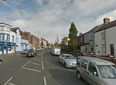 Part of the Crumlin Road, Belfast