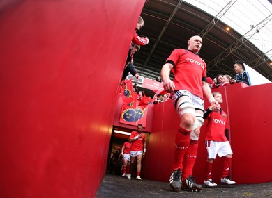 Paul O'Connell is set to feature for Munster this weekend.