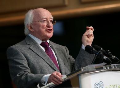 President Michael D Higgins: