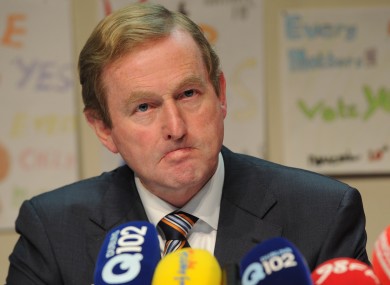 It is virtually unthinkable that all 93 Fine Gael TDs and Senators will support the legislation - enda-kenny-fine-gael-parliamentary-party-390x285