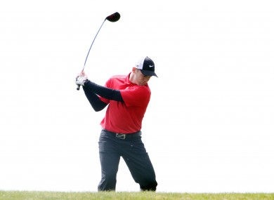 Wayne Rooney attending the Manchester United players against staff golf day in Cheshire this week.