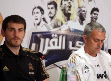 Casillas has found first-team action hard to come by of late under Jose Mourinho.
