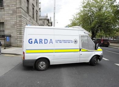 Garda Prison Van