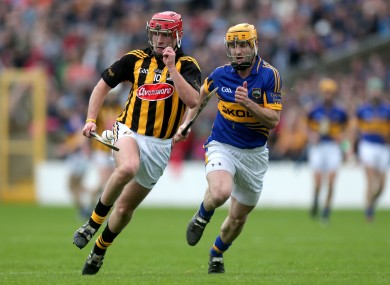 Bergin in action against Kilkenny in the Division 1 league final.