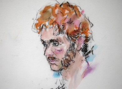 A courtroom sketch from last year shows James Holmes, the man suspected of carrying out the Colorado cinema shootings.