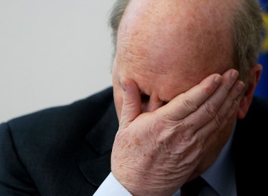 Minister for Finance Michael Noonan chaired the meeting.