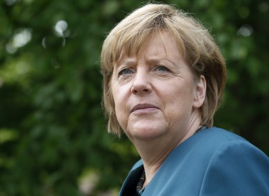German Chancellor Angela Merkel