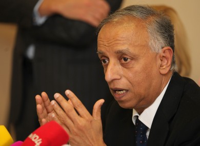 Professor Sabaratnam Arulkumaran of the University of London, who headed up the review