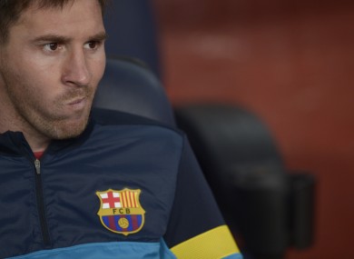 Messi (file photo).