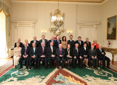 President Michael D Higgins at Áras an Uachtaráin.