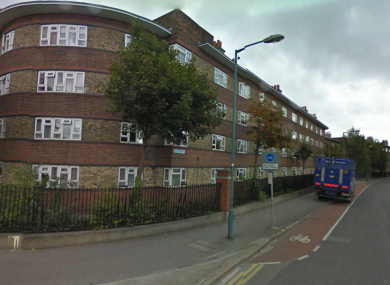 File image of the Marrowbone Lane complex in Dublin 8 where the firearms where found.