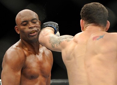 Weidman secured a shock victory over Silva recently.