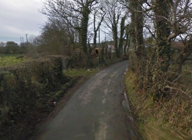 The Newtown Road at Ardfarn, Donegal.
