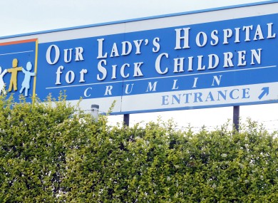 Our Ladys Children's Hospital, Crumlin.