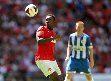 Danny Welbeck was influential as United overcame Wigan today.