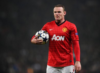Rooney has not traveled with the United first-team squad.