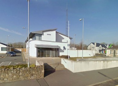 Ballyshannon Garda Station, where the woman arrested yesterday had been detained.