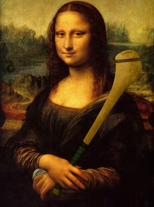 No pictures of the fake tickets were available, so here's a fake Mona Lisa