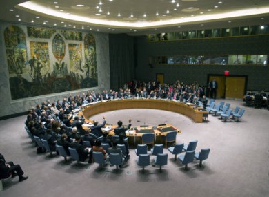 The UN Security Council votes on a resolution that will require Syria to give up its chemical weapons.