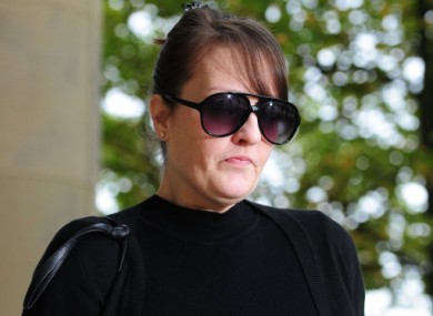 Amanda Hutton who has been found guilty of the manslaughter of her son Hamzah.