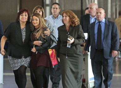 Family members of Natasha McShane in court last week