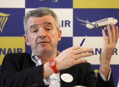 Michael O'Leary would be thrilled to receive your suggestions personally