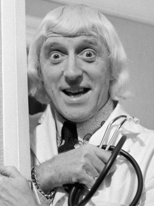 DJ Jimmy Savile in 1972.
