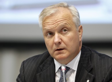 European Commission Commissioner for Economic and Monetary Affairs and the Euro and vice president of the European Commission Olli Rehn
