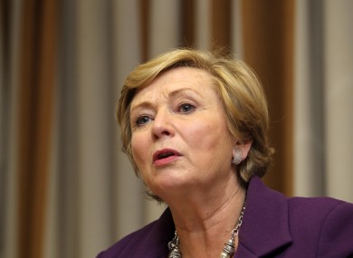 Minister for Children Frances Fitzgerald.