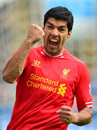 Liverpool's Luis Suarez - one of the Premier League's most dangerous strikers.