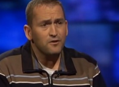 Conor Cusack speaking on Prime Time