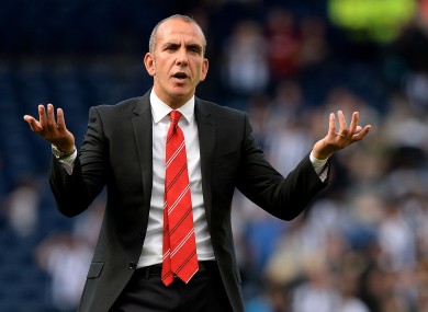 Paolo Di Canio replaced O'Neill at the Stadium of Light.
