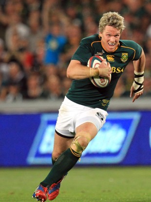 'Boks captain Jean de Villiers is in.