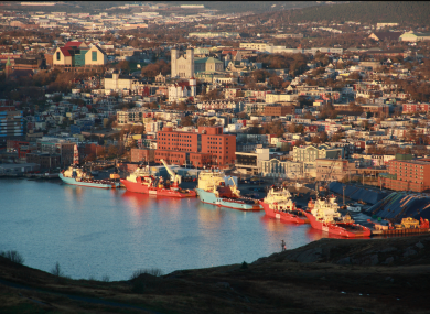 St John's Harbour in Newfoundland.