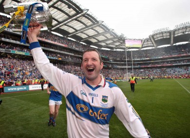 Brendan Cummins celebrates after the 2010 All-Ireland senior hurling final.