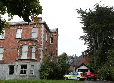Gardaí and the Criminal Assets Bureau at McFeely's former home in September