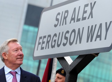 Alex Ferguson retired as Manchester United manager in 2013.