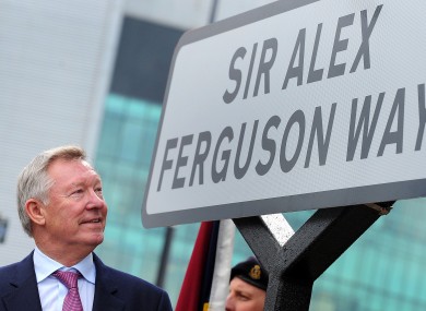 Alex Ferguson retired as Manchester United manager in 2013.