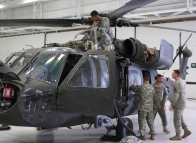 U.S. Army Black Hawk helicopter similar to that involved in the crash. (File photo)