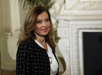 Valerie Trierweiler, France's de-facto First Lady