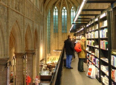 Boekhandel Selexyz Dominicanen in Maastricht, Holland